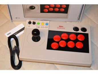 Arkad Joystick Kontroll Retro Grå 8bitdo Nintendo Switch/PC Ny