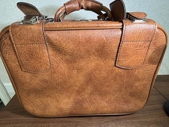 Vintage Beauty Case Italien Retro Resväska Vanity Case 60/70-tal