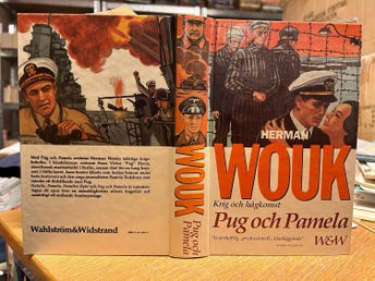Pug och Pamela av Herman Wouk, bok, Very Fine plus