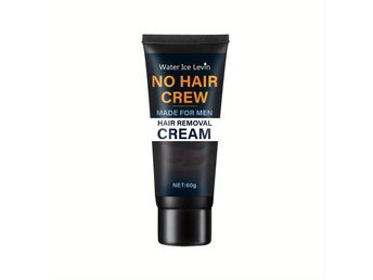Water Ice Levin NO HAIR CREW Hair Removal Cream for Men 60g