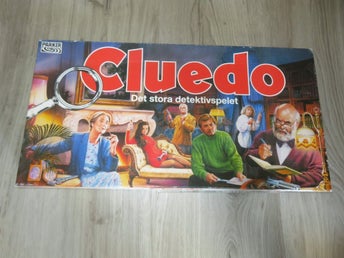 Cluedo Det stora detektivspelet RETRO 1995 PARKER komplett mycket fint beg skick