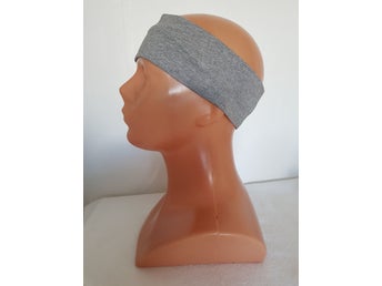 Mjukt hårband,pannband, one size, vuxen