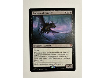 Magic the Gathering kort - Archon of Cruelty