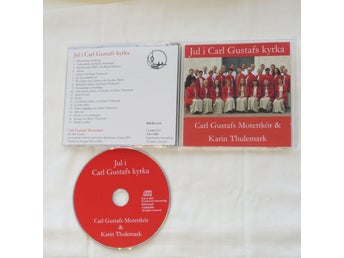 Jul i Carl Gustafs kyrka - Carl Gustafs Motettkör & Karin Thulemark - CD