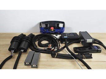 Proportionell radiostyrning Scanreco 8 funktioner 2 joysticks och JS-joysticks
