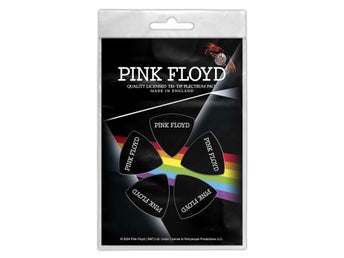 PINK FLOYD - LOGO. Plektrum Paket Tri-Tip