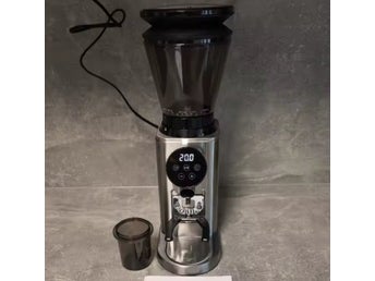 konisk kaffekvarn med avtagbart stativ,för espressobryggare och French presse