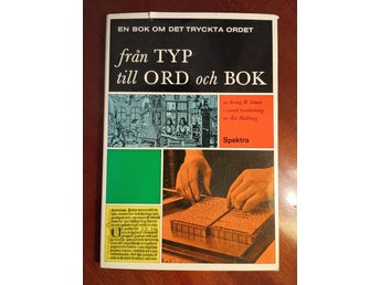 från TYP till ORD och BOK av Irving B. Simon, Åke Hallberg, 1968