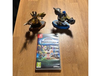 Skylanders Imaginators till Nintendo Switch och två figurer