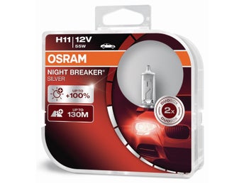 H11 Osram Night Breaker Silver 2-Pack