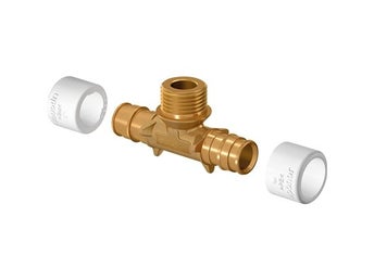 Uponor Q&E T-rör. 22xG20.