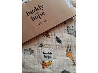 Solskydd För Barnvagn Wild Animals Från Buddy&Hope Ord Pris 299: