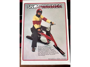 Sno-runner 1981 annons