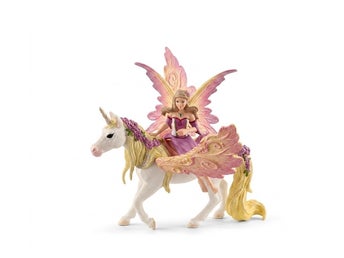 Schleich Bayala figur enhörning med älva
