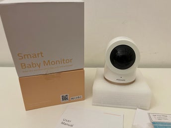 Ebemate Smart Baby Monitor med 1080P Night Vision