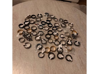 Parti med ringar, blandade storlekar