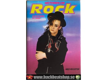 HISTORIEN OM ROCK - ELEKTRONIK OCH VIDEO - NORSK TEXT