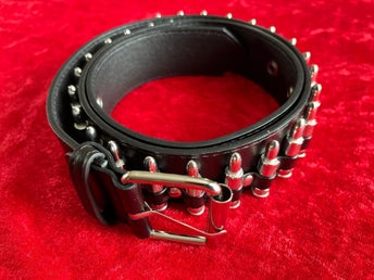 Patronbä PU-Läder Punk, Rock, Goth, Metal, Hårdrock.