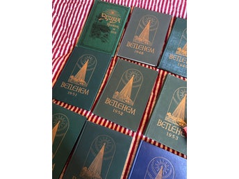 Bokpaket 12st - Betlehem Kalender & Julens Härold (1938–1959) EFS / Retro