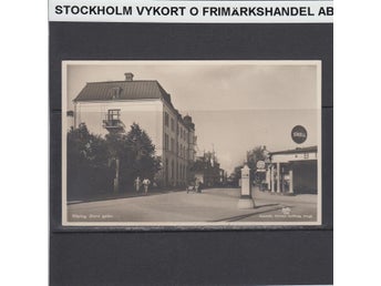 Köping - Shell och Standard bensinstation, Stora Gatan