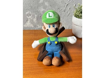 Plush Luigi Från Super Mario