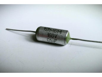 Capacitor PIO "Paper In Oil" 0,1uF 160V Aluminium Fender Telecaster Strat D.I.Y.
