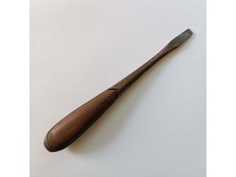 GAMMAL PERFEKT SKRUVMEJSEL HANDTAG MYCKET BRA SKICK 20CM