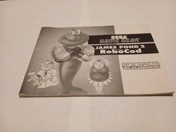Game Gear Manual: James Pond 2 (II) Robocod
