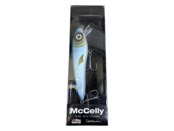Abu Garcia McCelly 14cm 62g Wobbler Svartzonker Fiske Bete Flytande