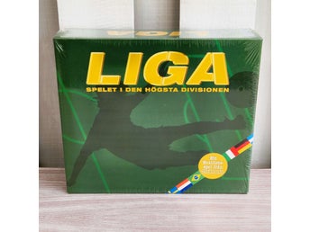 LIGA Football Board Game Alga Tockeman Swedish Edition - Factory Sealed