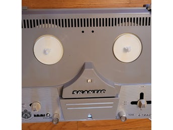 Skantic 4 Track Rullbandspelare 1964/66 fint skick Nostalgi 60 tal