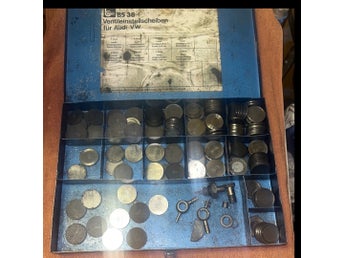 BERNER KUNZELSA ventil shims vw/audi i original låda