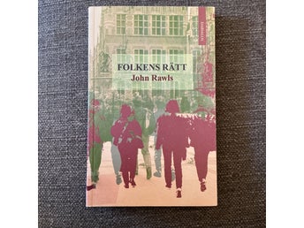 Folkens Rätt av John Rawls, 2001, utrangerad biblioteksbok i gott skick