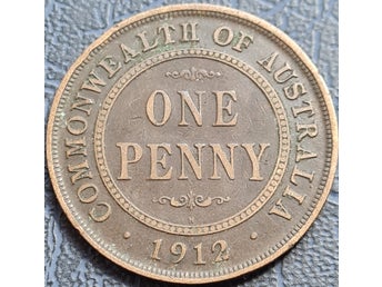 One Penny 1912 George V - Australien