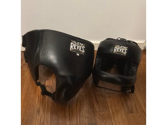 Cleto Reyes - Boxning kit - Hjälm + groinguard