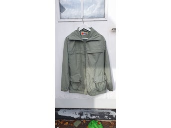 Retro Fjällräven ljusgrön jacka
