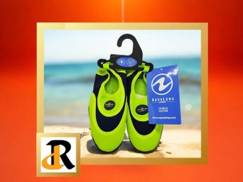 Oanvända Aquasphere Beachwalker badskor storlek 28, Aqua Lung