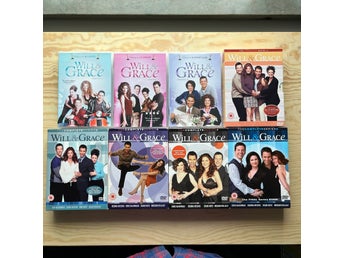 Will & Grace Säsong 1-8 DVD Box