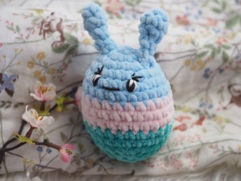 Virkat gosedjur larv amigurumi