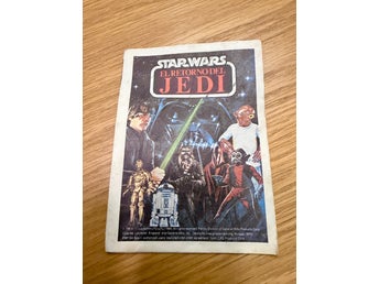 Star Wars Return of the Jedi broschyr