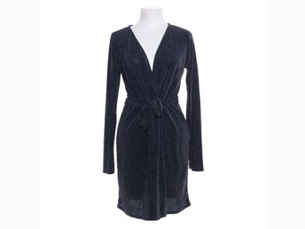 NLY Trend, Omlottklänning, Strl: XL, Wrap.. (409995392) ᐈ Köp NLY Trend Sparkling Lurex Dress Svart
