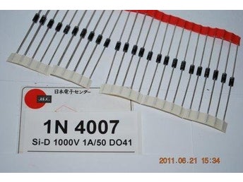 Diod 1N4007 25 stycken