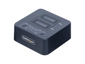 Ny StarTech.com M.2 NVMe Drive Duplicator Dock Klona Kopiera Clone SSD Hårddisk