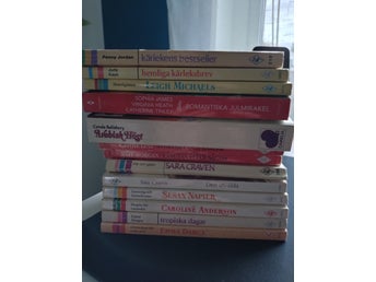 Harlequin böcker totalt 13 st