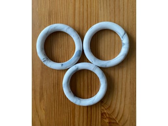 O-ring Silikonring marmorfärgad 3 st