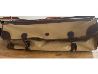 BARON Travel gunbag i beige och brunt