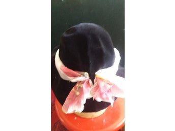 hatt SVART sammet REMAKE !