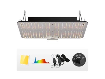 LED Växtlampa Fullspektrum 150W Dimbart Odlingsljus för Inomhusodling