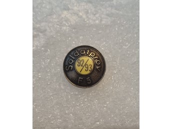 Soldatprovsmärke 92/93 F5 Krigsflygskolan flygflottilj i Ljungbyhed