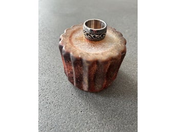 Maffig ring stl 10 ca 19,5mm Oanvänd